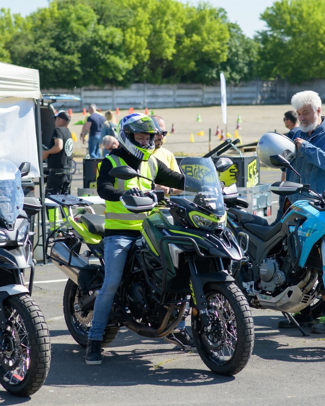 Benelli modellek a szolnoki motoros rendezvényen