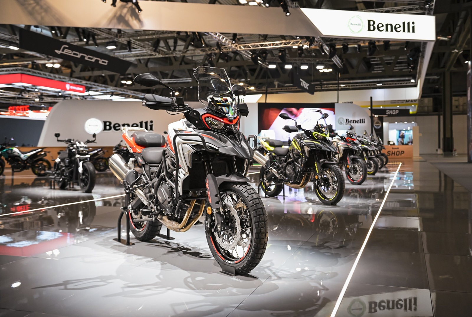Benelli motorcycle image from its EICMA 2026 announcement