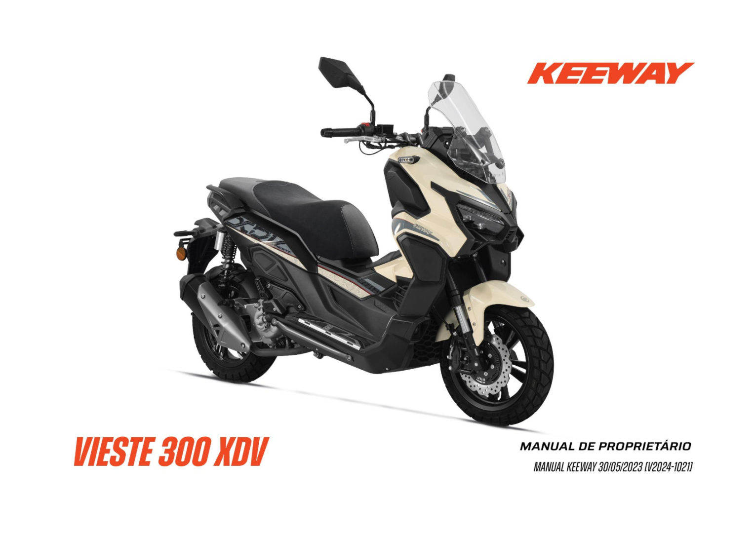 VIESTE 300XDV - Manual de Proprietário