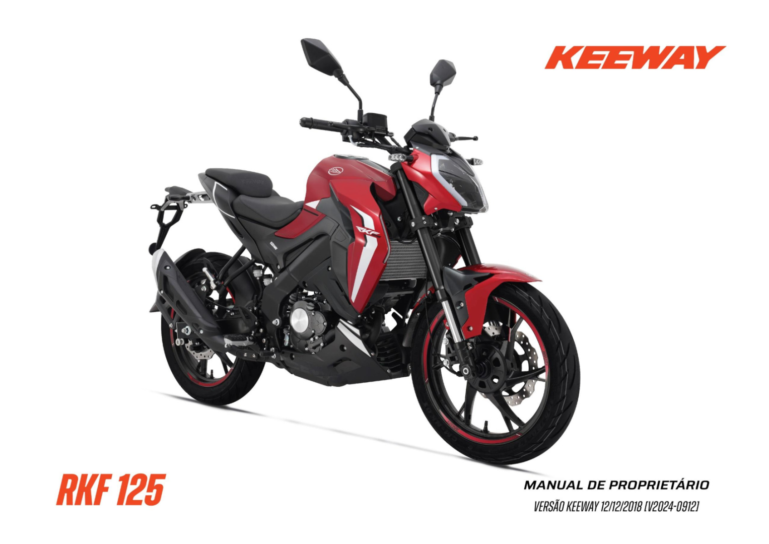 RKF 125 - Manual de Proprietário