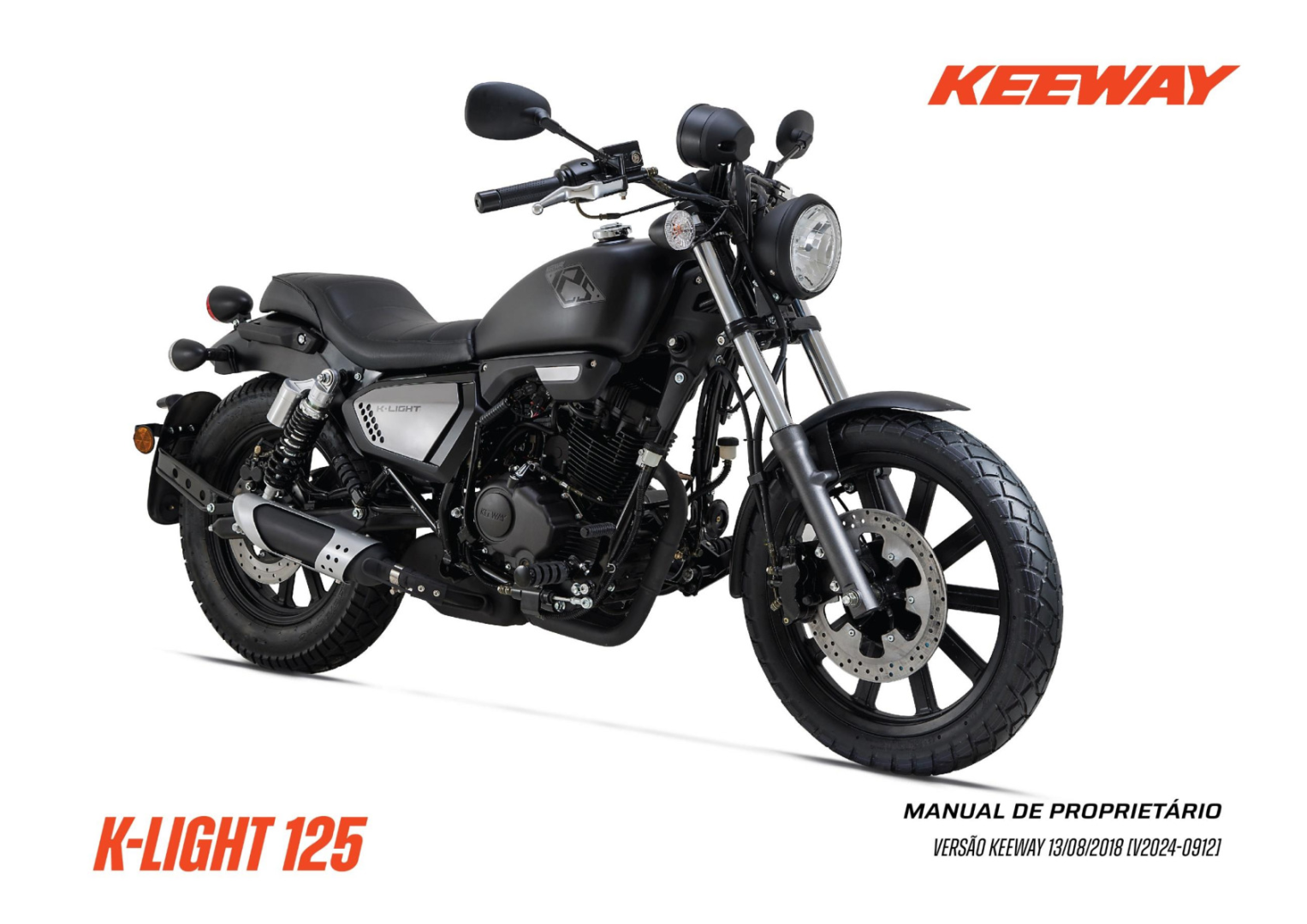 K-LIGHT 125 - Manual de Proprietário