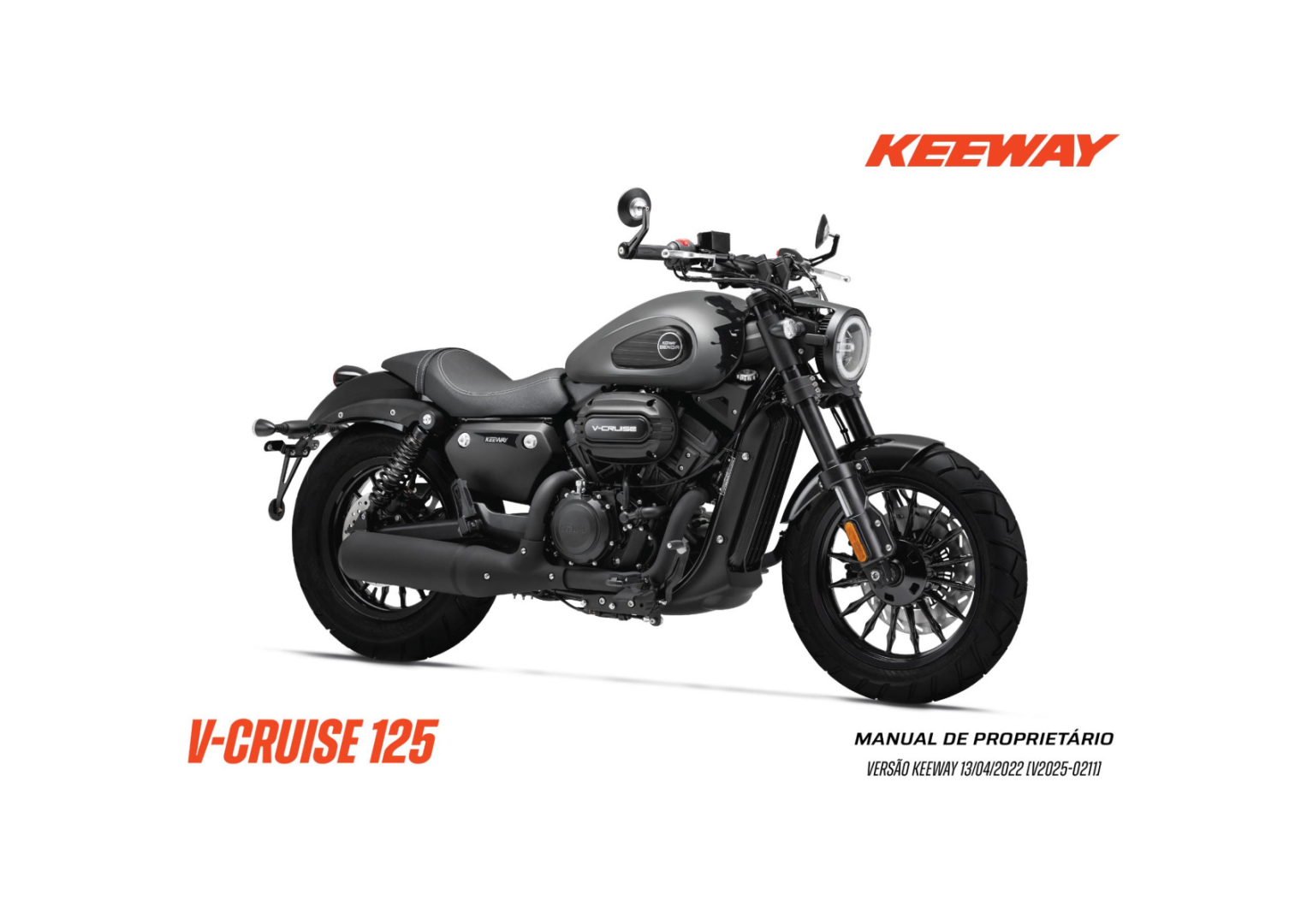 V-CRUISE 125 - Manual de Proprietário