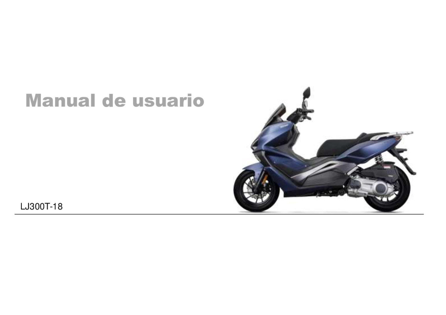 Vieste 300 E5 manual de usuario