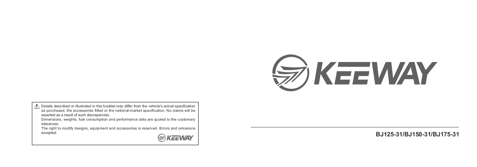 RKF 125 E5 manual de usuario