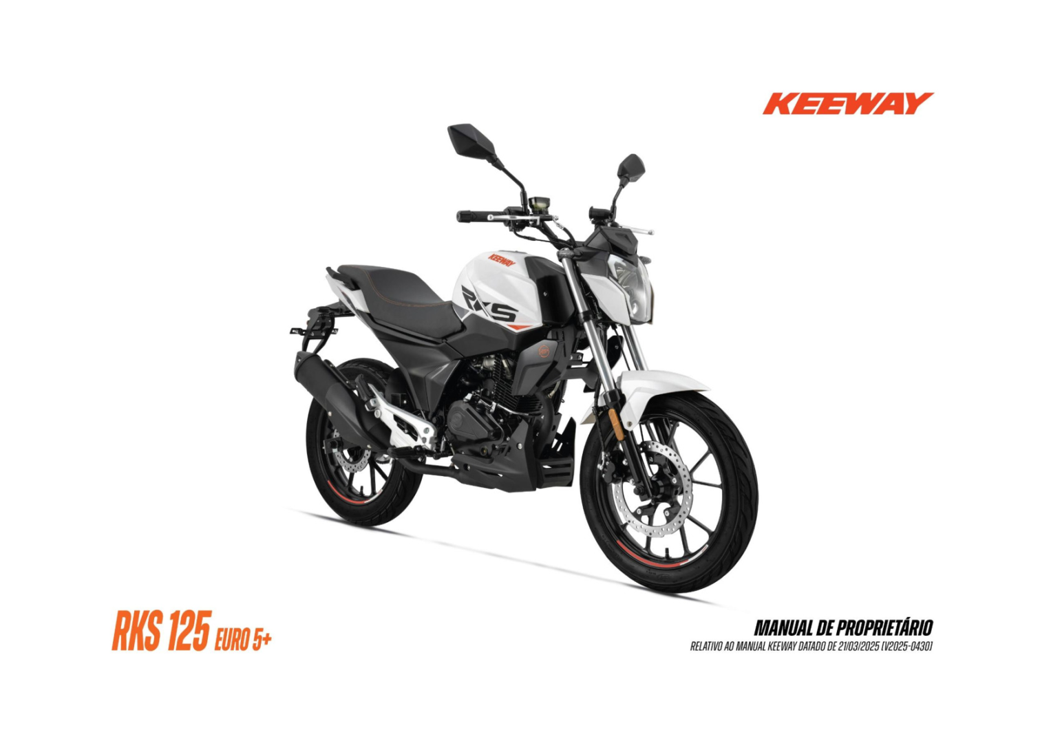 RKS 125 - Manual de Proprietário