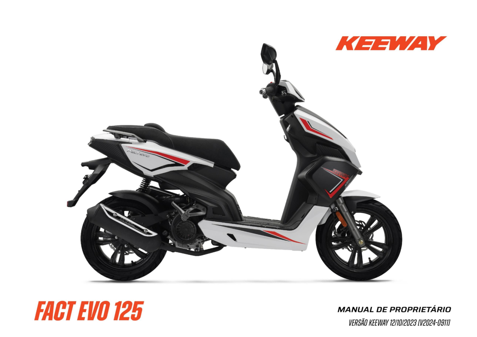 FACT EVO 125 - Manual de Proprietário